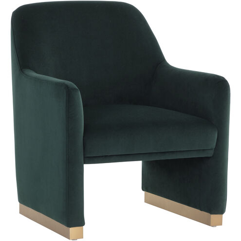 Jaime Meg Dark Emerald Lounge Chair